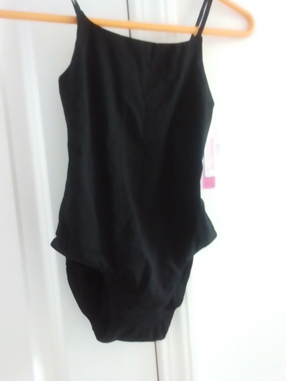 Classic Black One-Piece For Little Girls